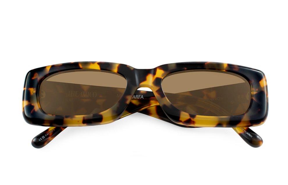 サングラス THE ATTICO Woman Sunglasses Brown ATTICO3C25SUN 25 The Attico - The Attico Edie Aviator Sunglasses in Brown